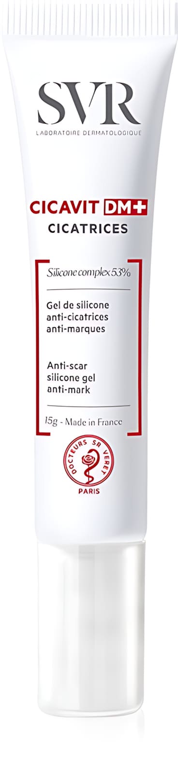 SVR Cicavit DM+ Gel cicatrice — tube de 15 g
