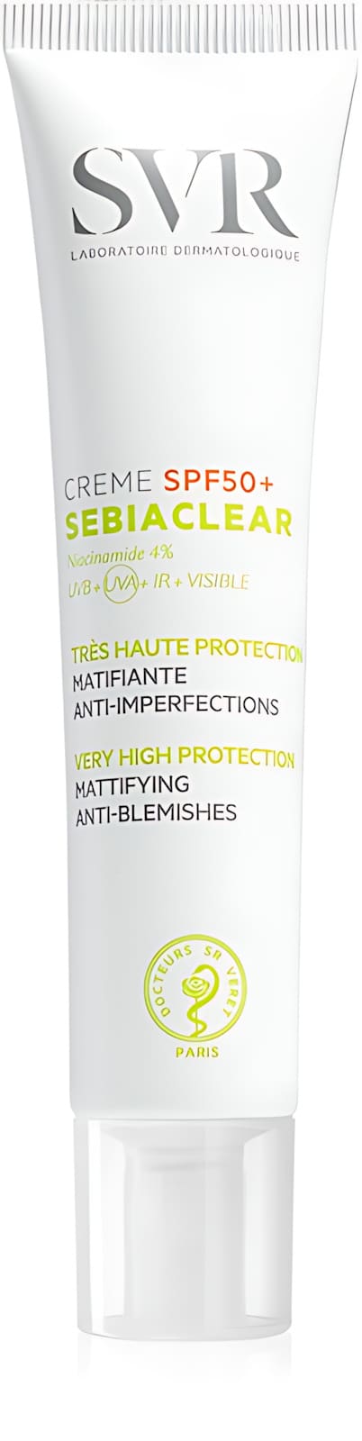 SVR Sebiaclear Crème SPF 50+ — tube de 40 ml