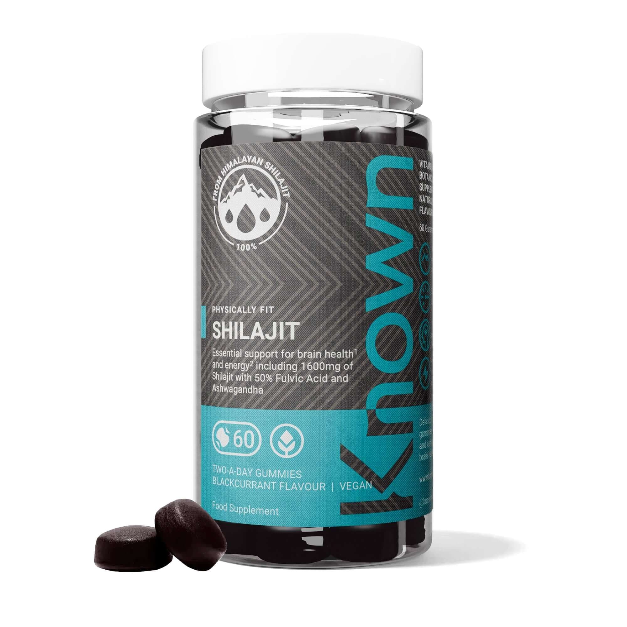 Shilajit - 60 gummies - Known Nutrition - vue 1