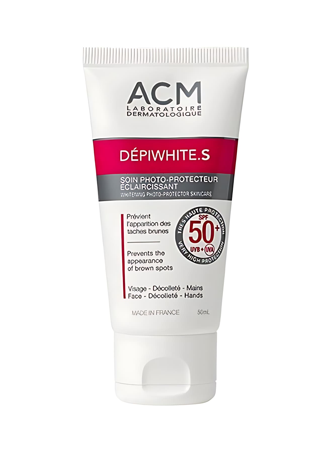 ACM Depiwhite S Gel solaire SPF 50+