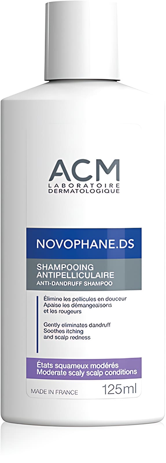ACM Novophane DS Shampooing — flacon de 125 ml