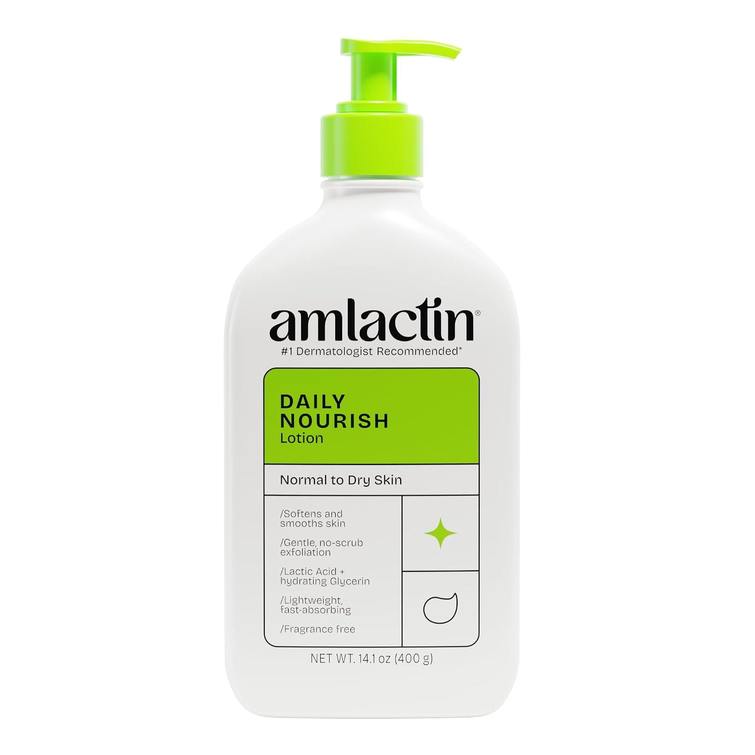 AmLactin Lait corps — flacon de 400 g