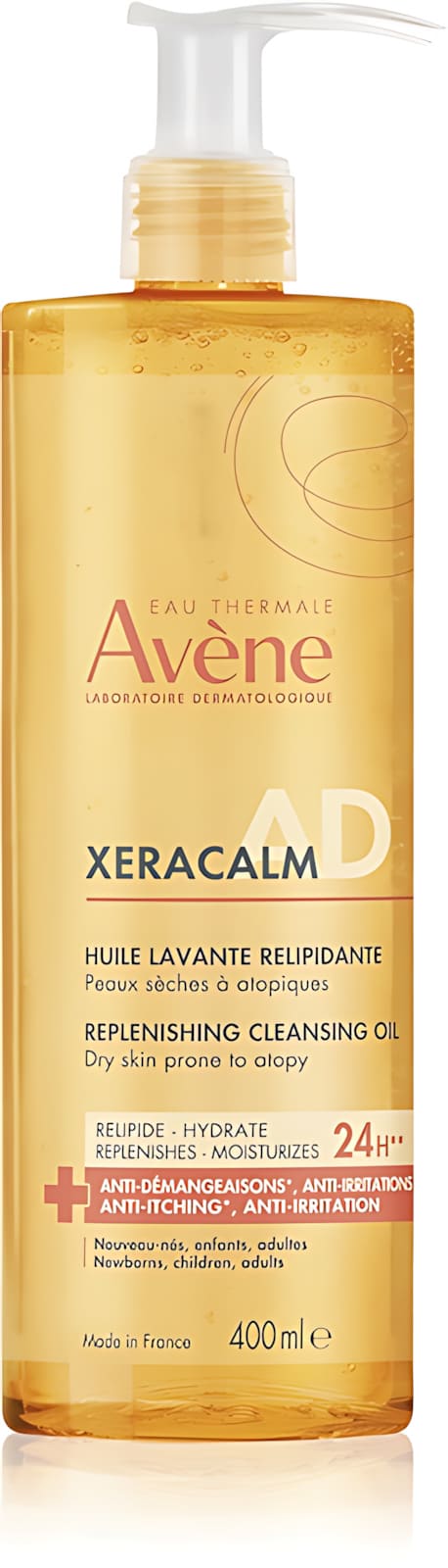Avène XeraCalm A.D Huile lavante — flacon de 400 ml