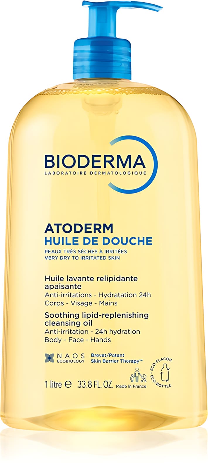 Bioderma Atoderm Huile de douche — flacon de 1 litre