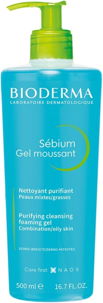 Bioderma Sébium Gel moussant — flacon de 500 ml