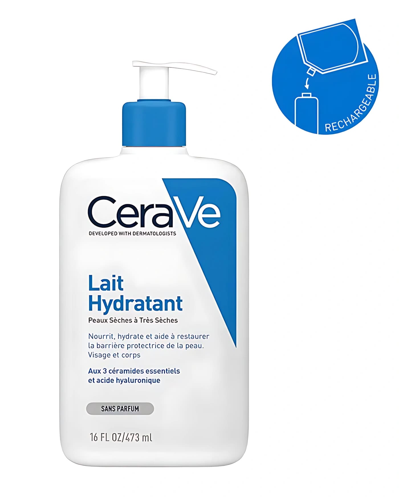 CeraVe Lait hydratant — flacon de 473 ml