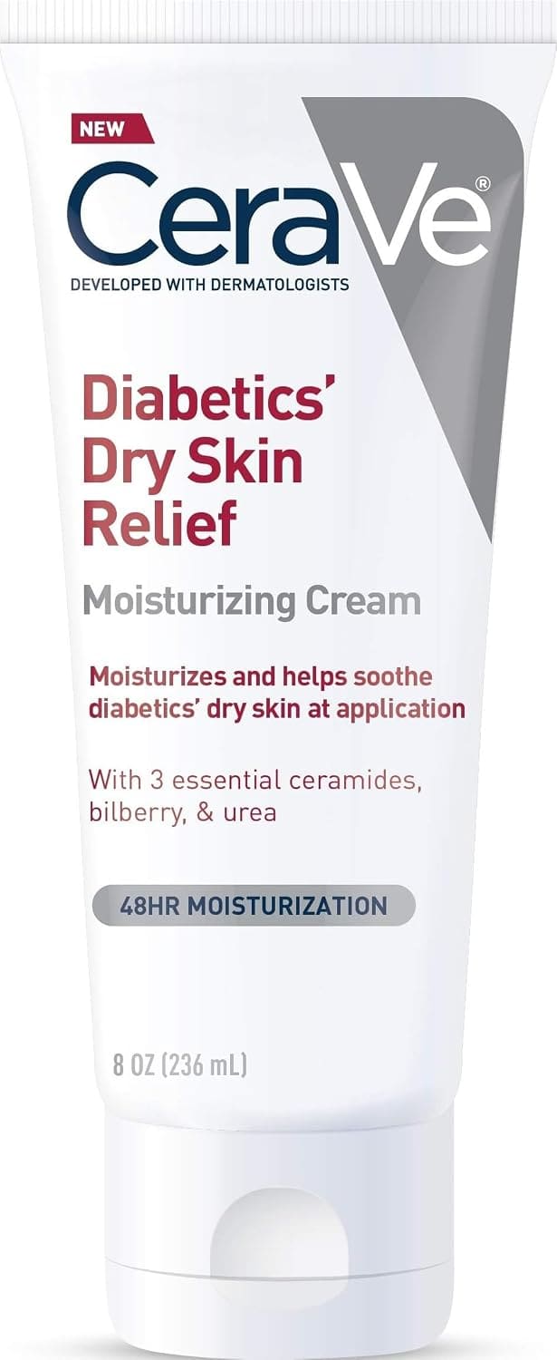 CeraVe Diabetic Dry Skin Relief Cream — flacon de 236 ml