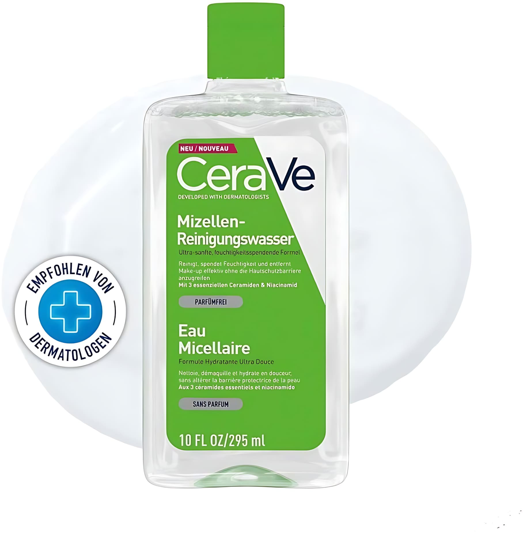 CeraVe Eau micellaire hydratante — flacon de 295 ml