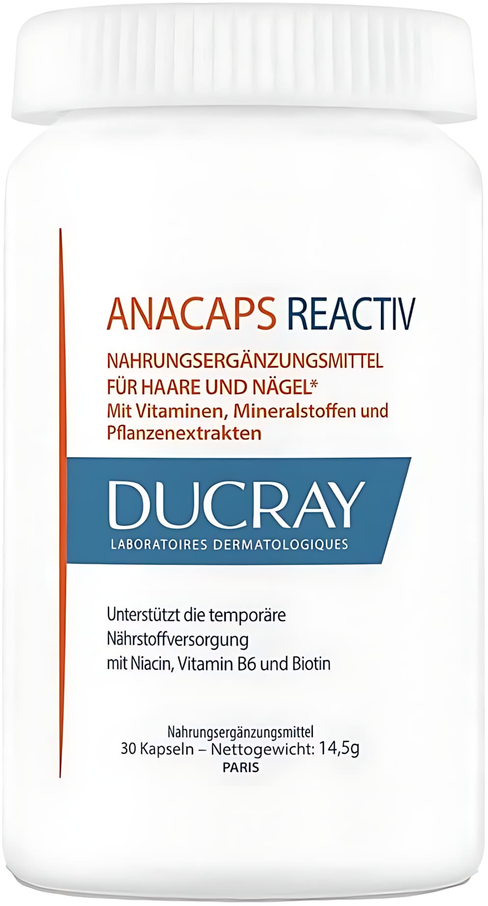 Ducray Anacaps Reactiv — boîte de 30 gélules