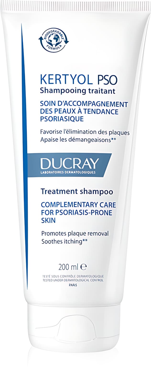 Ducray Kertyol PSO Shampooing — flacon de 200 ml