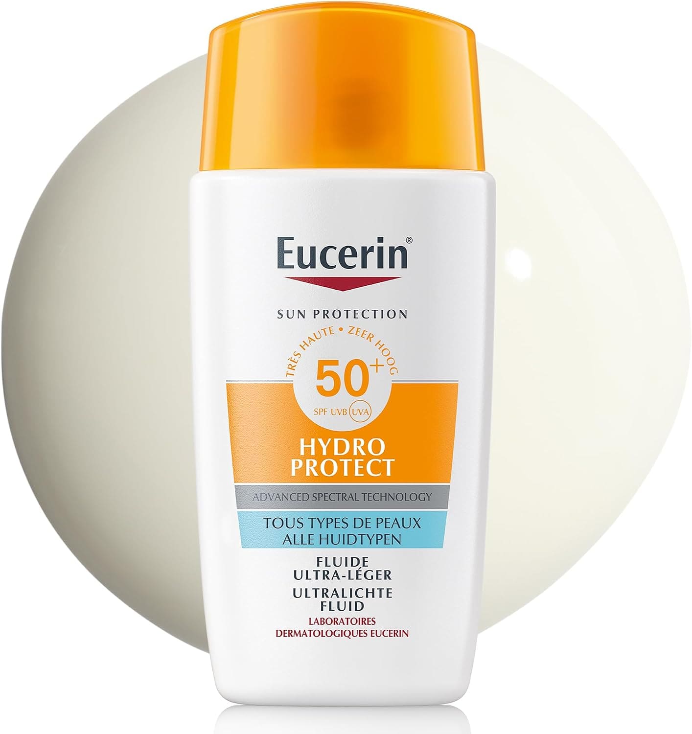 Eucerin Hydro Protect Fluide SPF 50+ — flacon de 50 ml