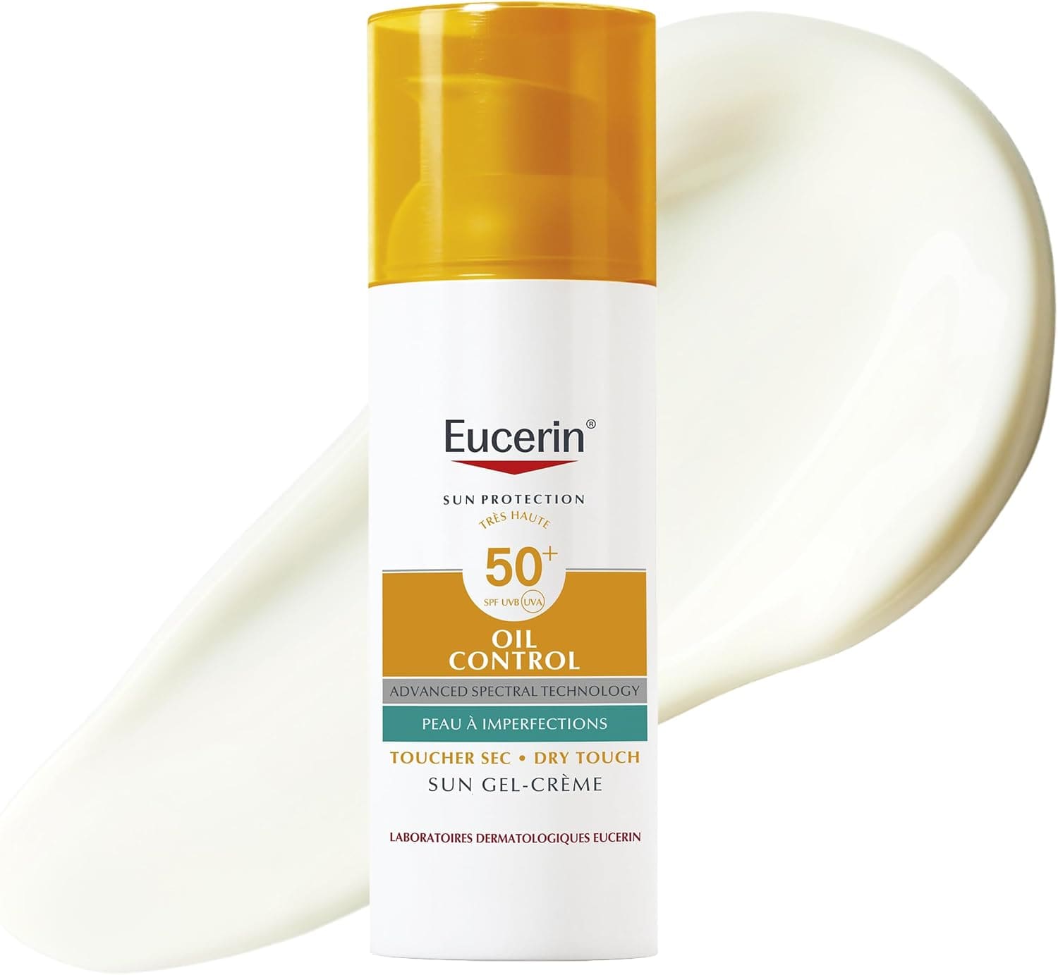 Eucerin Oil Control SPF 50+ — flacon de 50 ml
