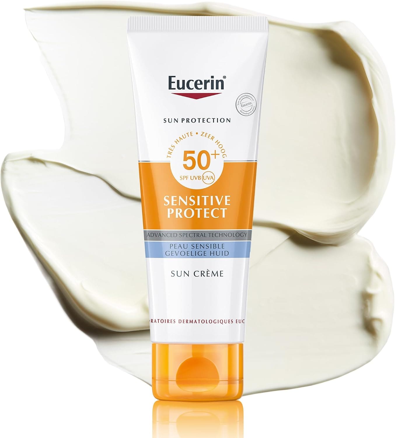 Eucerin Sensitive Protect Crème SPF 50+ — flacon de 50 ml