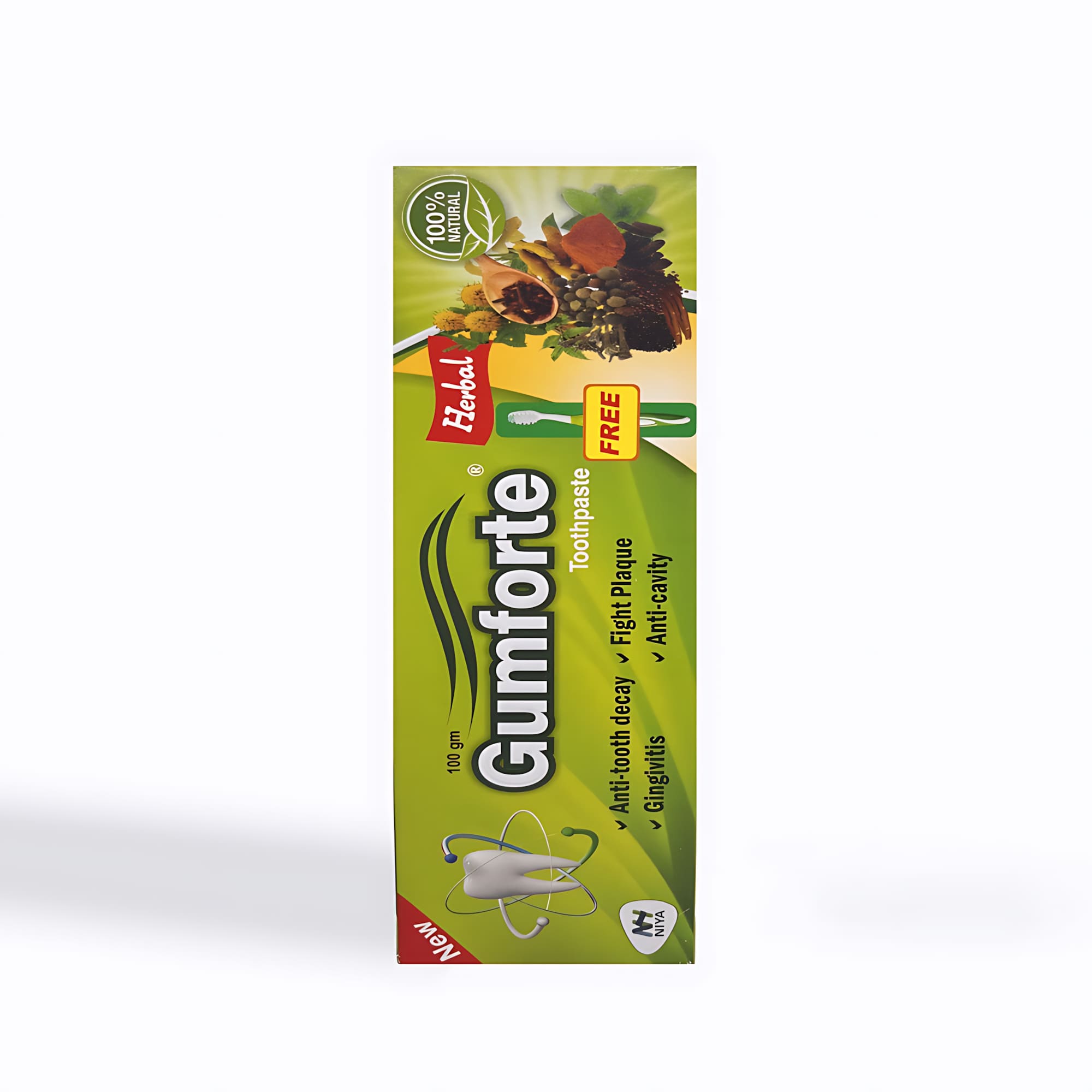Gumforte Dentifrice au charbon