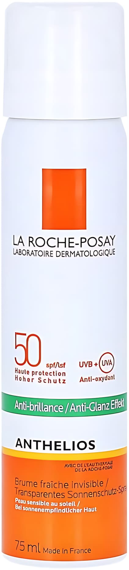 La Roche-Posay Anthelios Brume fraîche SPF 50+ — flacon de 75 ml