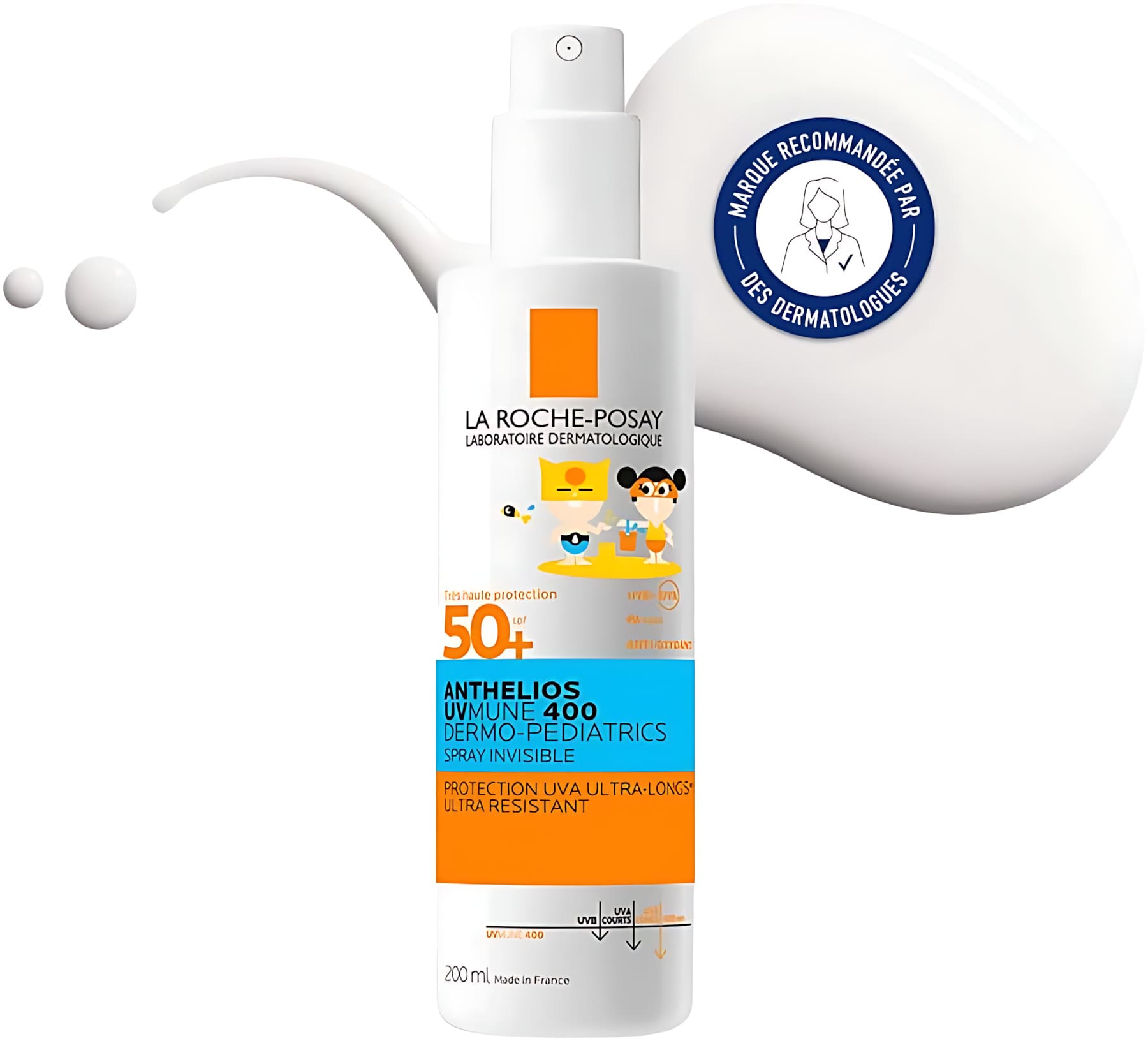 La Roche-Posay Anthelios Spray solaire enfant SPF 50+ — spray de 200 ml