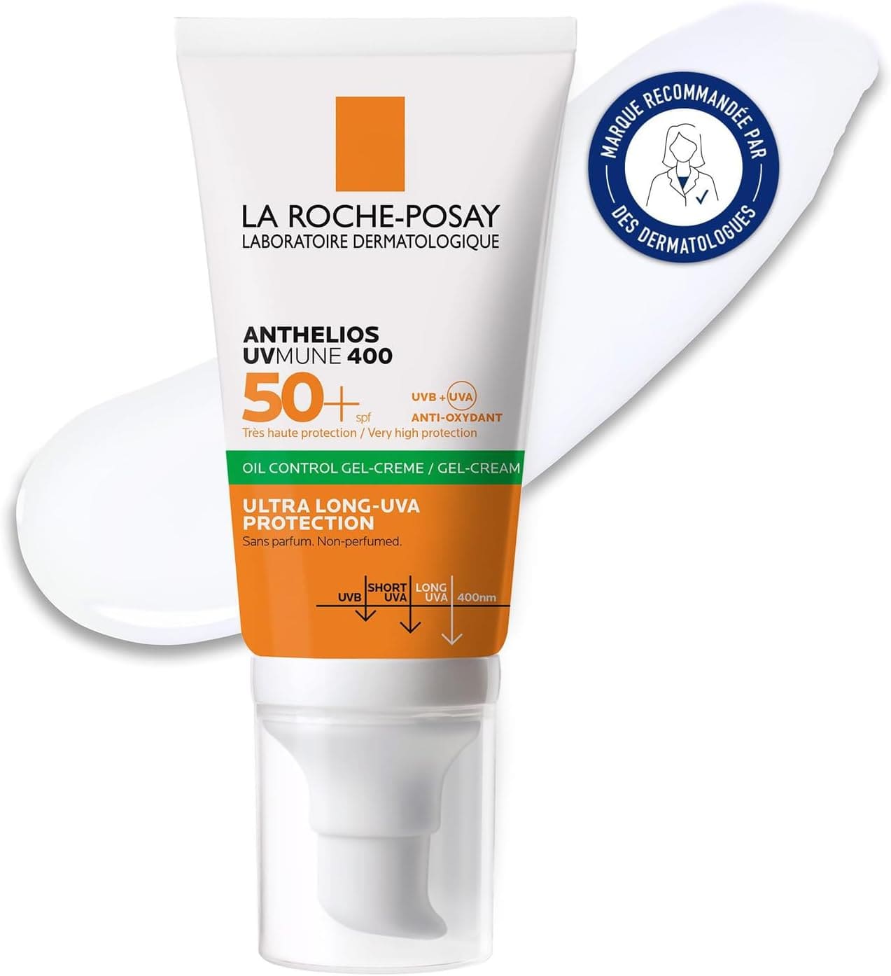 La Roche-Posay Anthelios Gel-Crème Oil Control — tube de 50 ml