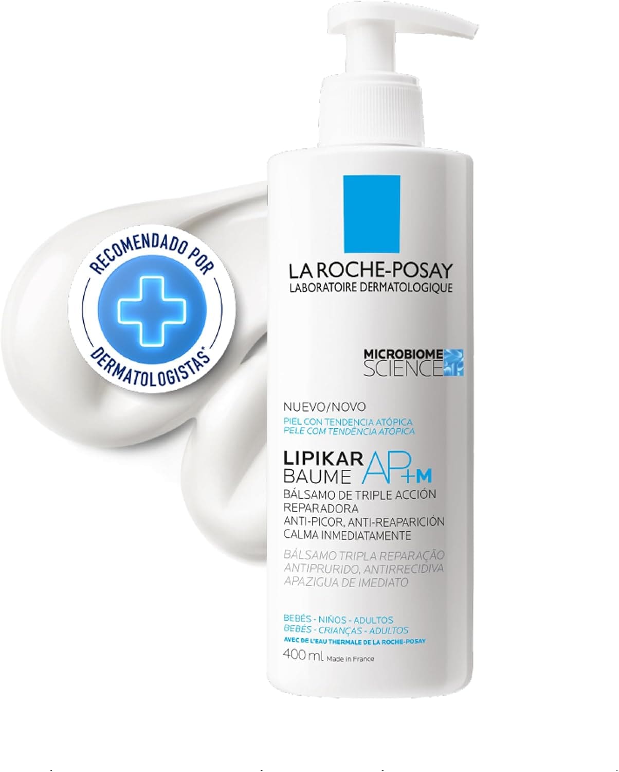 La Roche-Posay Lipikar Baume AP+M — flacon de 400 ml