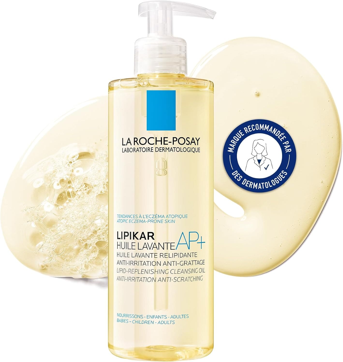 La Roche-Posay Lipikar Huile lavante AP+ — flacon de 400 ml
