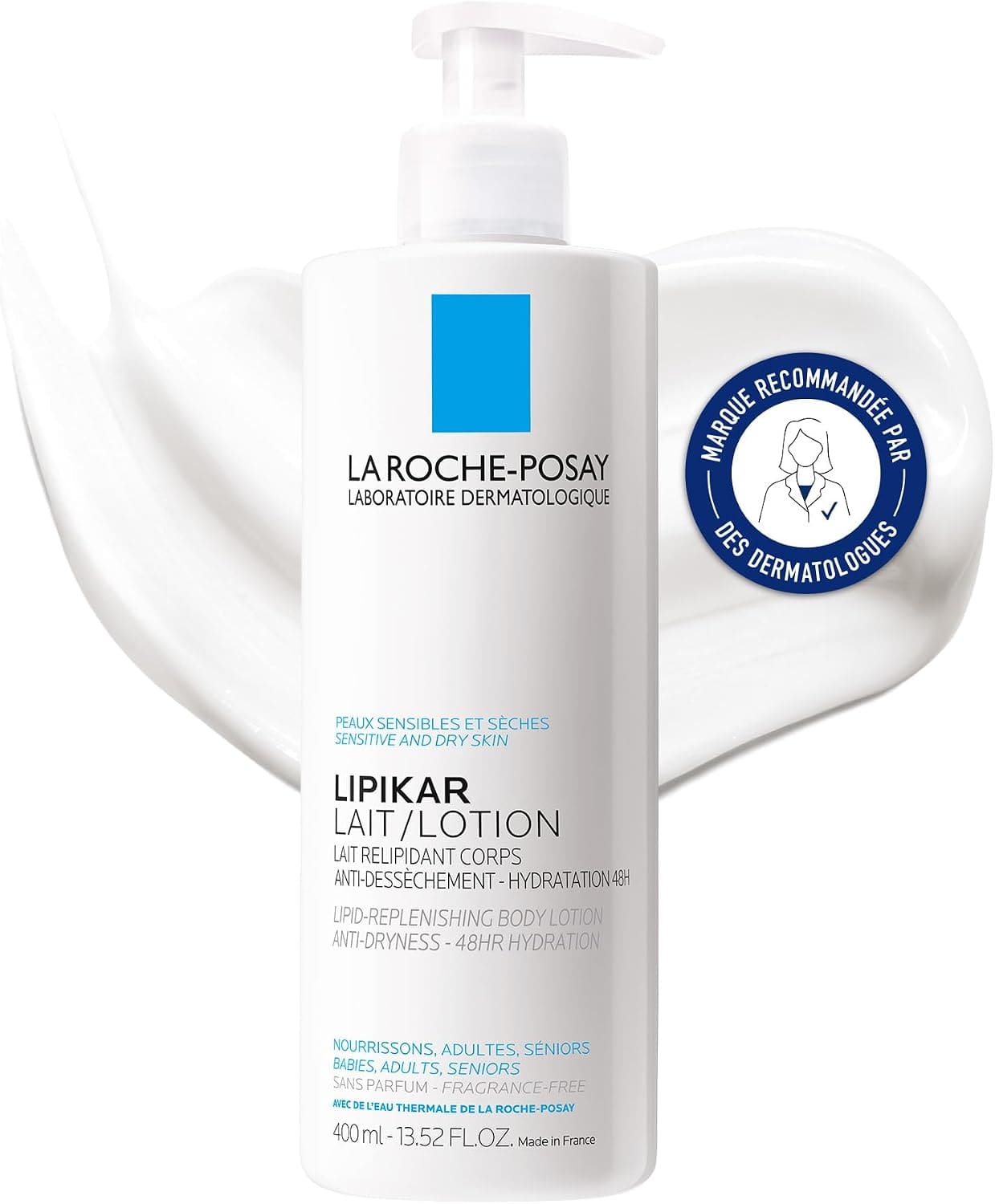 La Roche-Posay Lipikar Lait corps — flacon de 400 ml