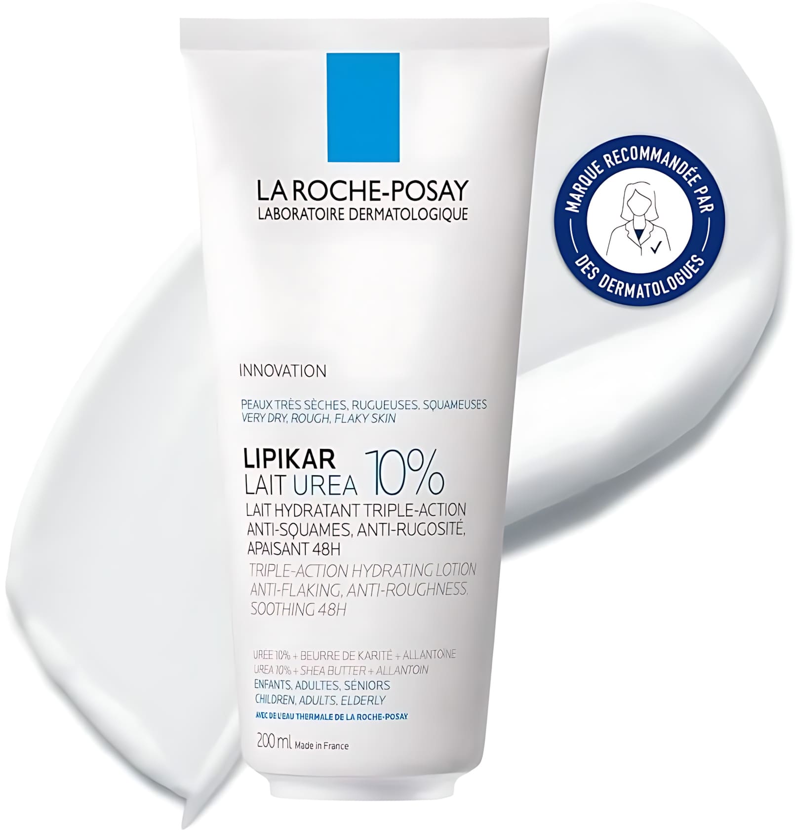 La Roche-Posay Lipikar Lait Urea 10 % — flacon de 200 ml