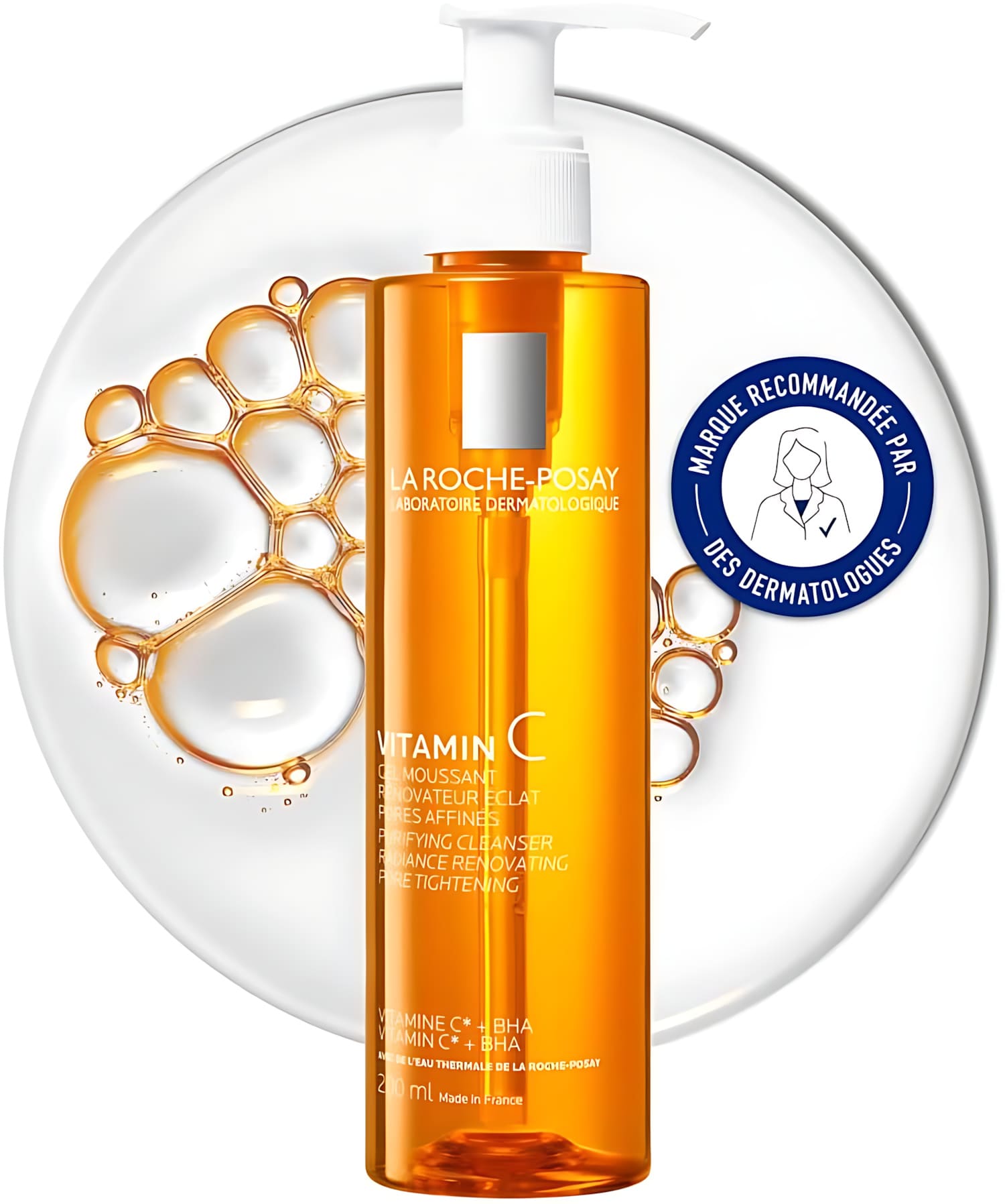La Roche-Posay Pure Vitamin C Gel nettoyant — flacon de 200 ml