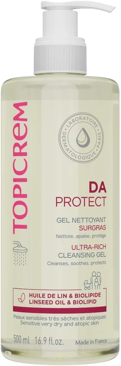 Topicrem Gel moussant Peaux vulnérables — flacon de 500 ml