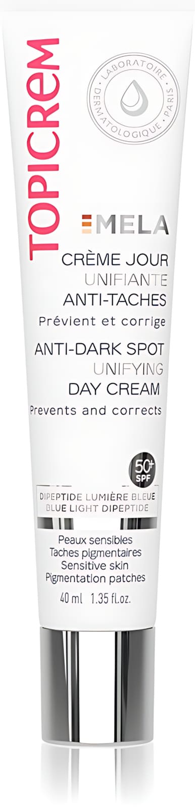 Topicrem Mela Crème correctrice Jour — tube de 40 ml