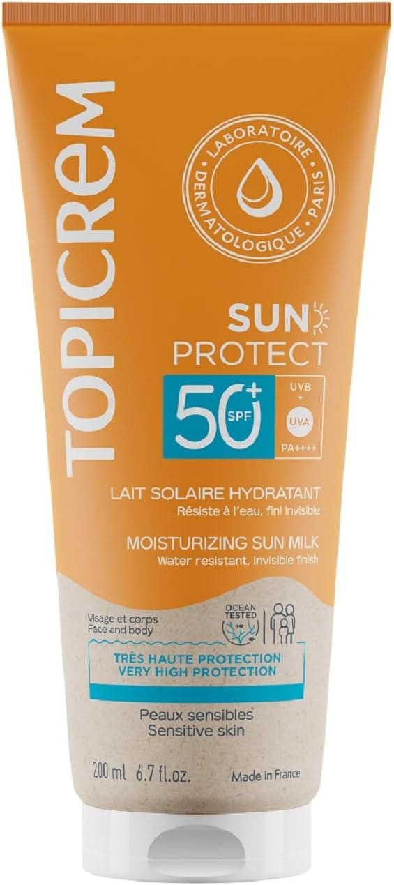 Topicrem Sun Protect SPF 50+ — flacon de 200 ml