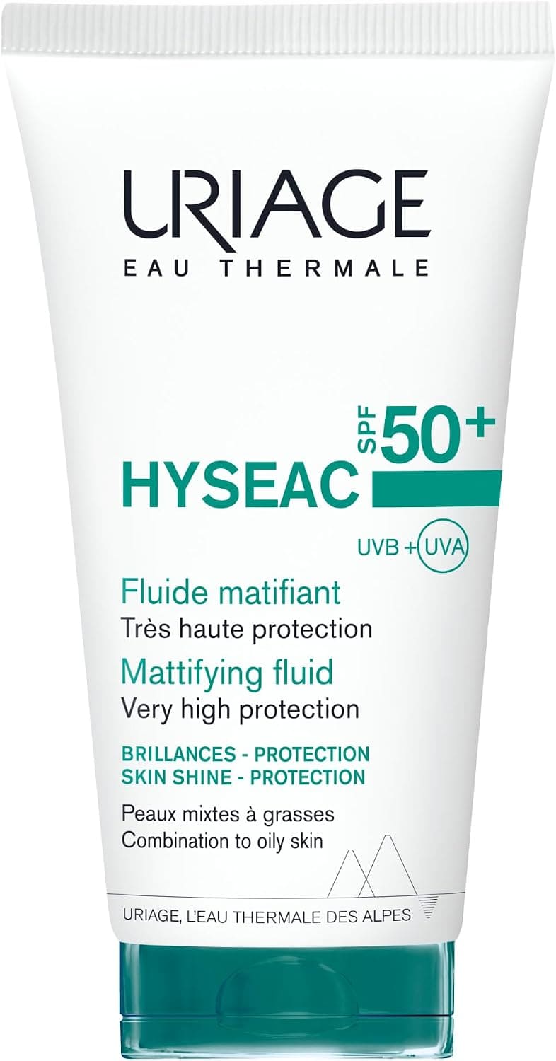 Uriage Hyséac Fluide solaire SPF 50+ — flacon de 50 ml