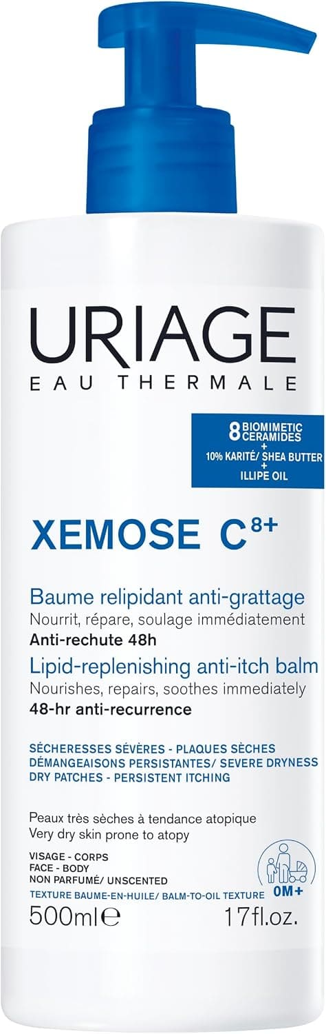 Uriage Xémose Baume apaisant — flacon de 500 ml