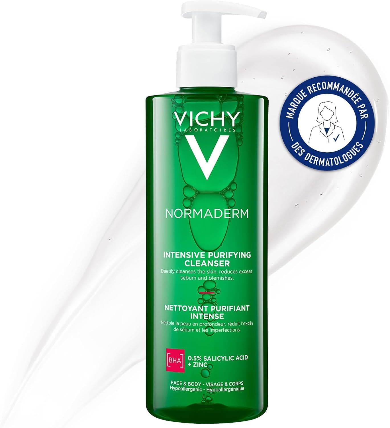 Vichy Normaderm Gel nettoyant — flacon de 400 ml