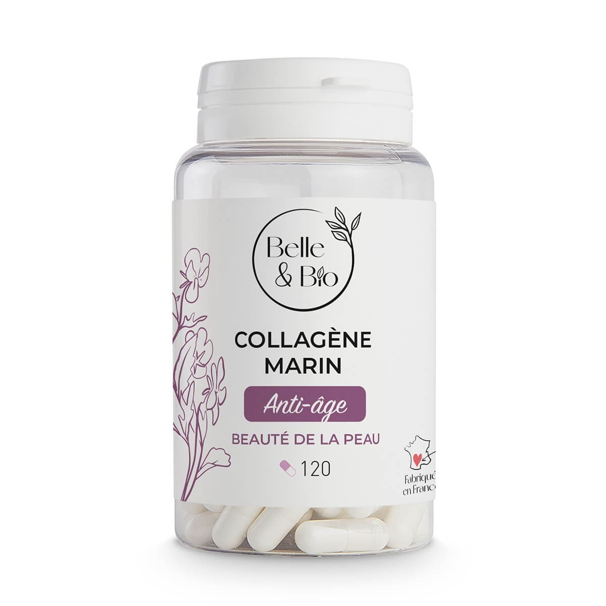 Collagène marin - 120 gélules - Belle & Bio - vue 1