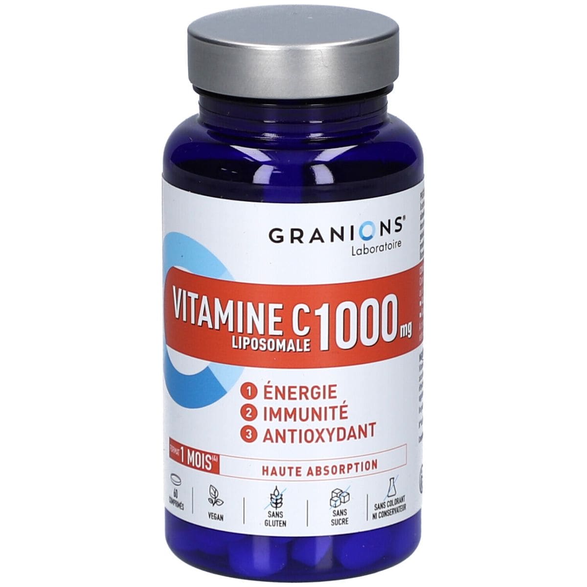 Vitamine C liposomale 1000 mg - 60 comprimés - Granions - vue 1