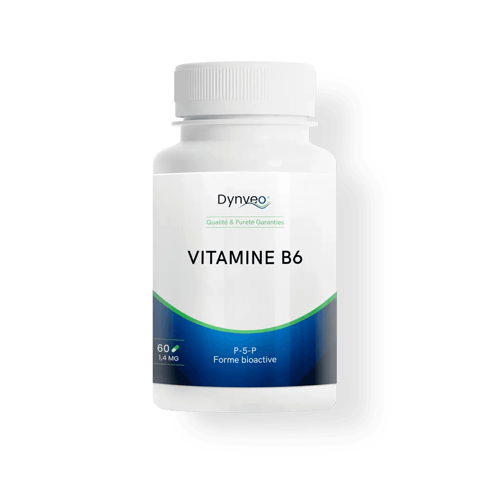 Vitamine B6 active P-5-P - 60 gélules - Dynveo - vue 1