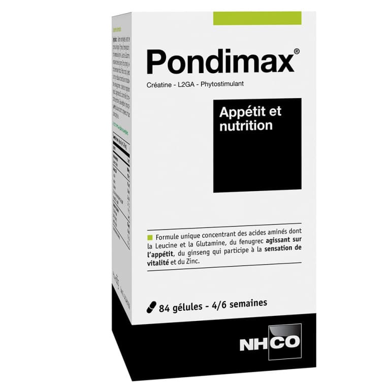 NHCO Pondimax - Appétit et nutrition - 84 gélules - vue 1