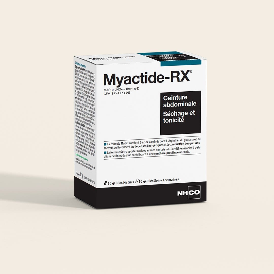 NHCO Myactide-RX - Ceinture abdominale, séchage et tonicité - 112 gélules - vue 1