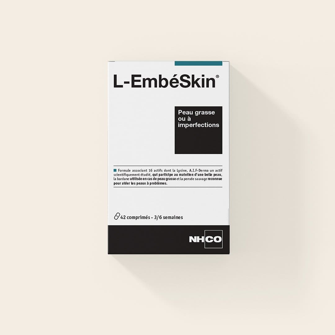 NHCO L-EmbéSkin - Peau grasse ou à imperfections - 42 comprimés - vue 1