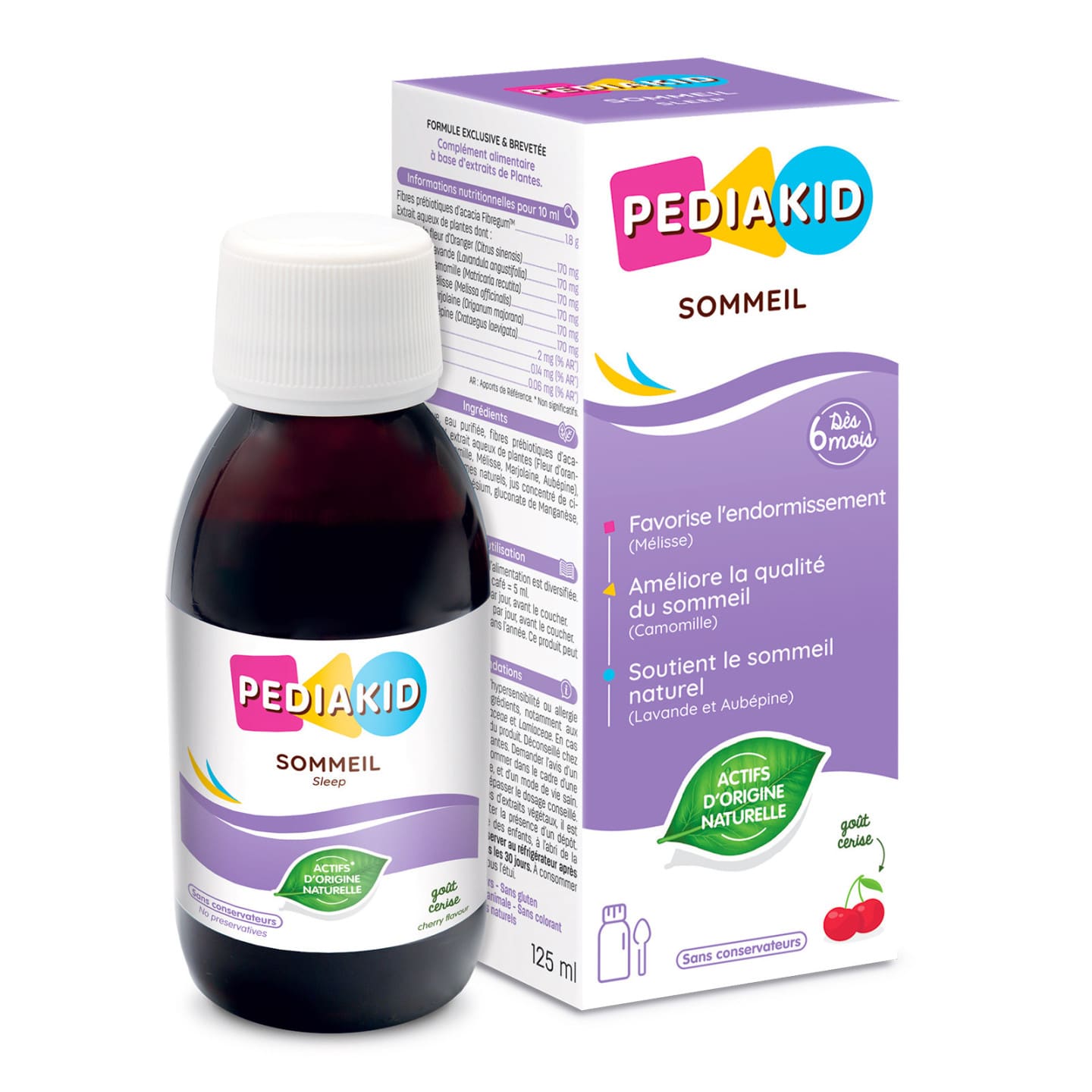 PEDIAKID Sommeil - Sirop 125 ml - vue 1